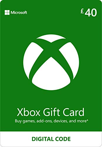 Xbox Live £ 40 כרטיס מתנה [כרטיס משחק מקוון] [Xbox Live Online Code]